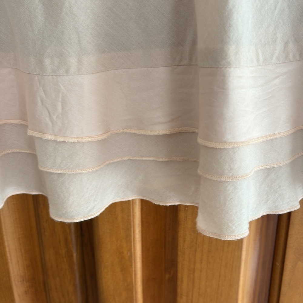 Anthropologie Vintage pale pink Sleeveless Top great details Boho chic,timeless - Picture 4 of 10